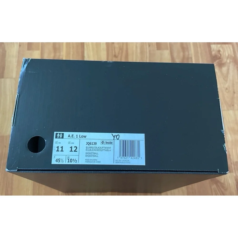 Adidas Anthony Edwards empty‎ shoe box